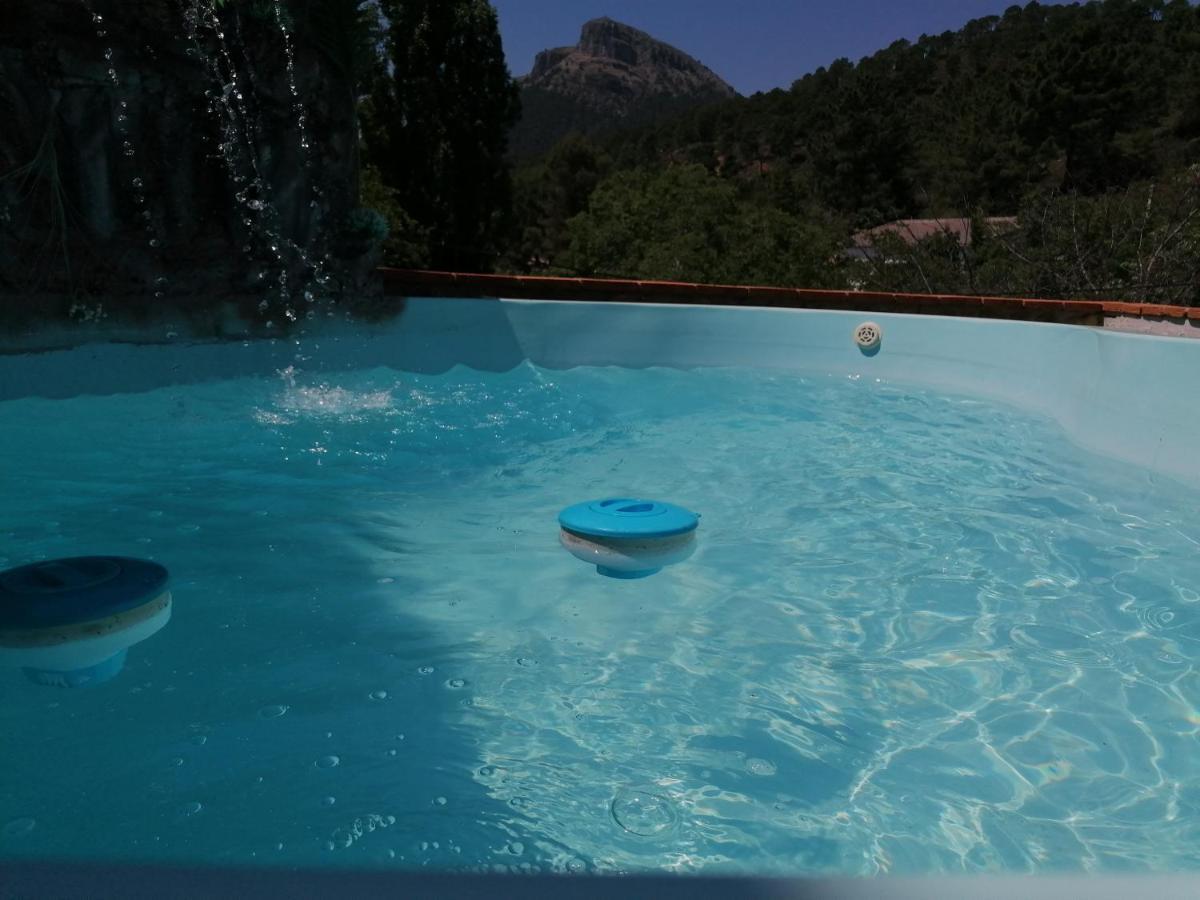 Casa Rural La Piedra Del Cambron Villaverde De Guadalimar Esterno foto