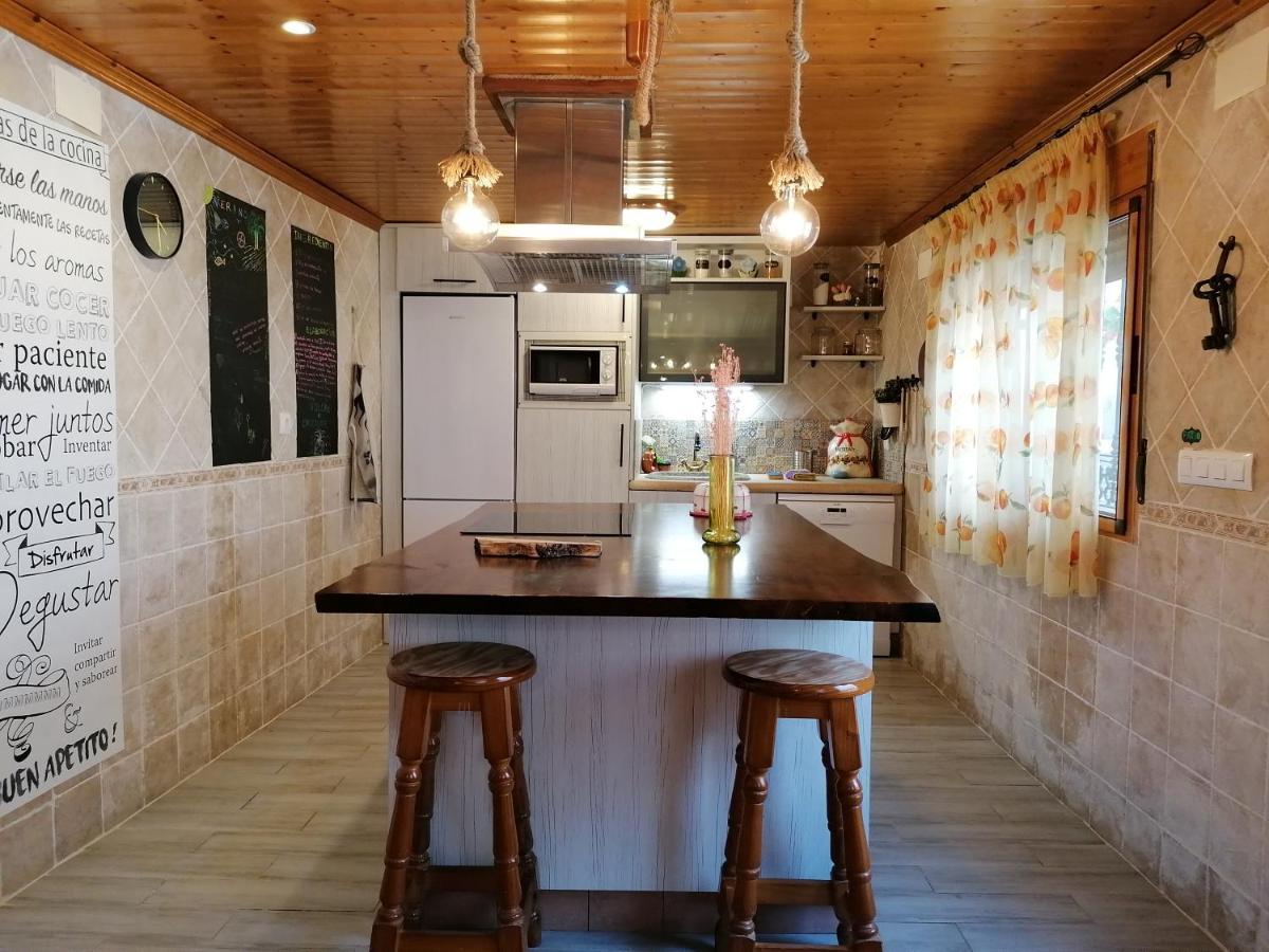 Casa Rural La Piedra Del Cambron Villaverde De Guadalimar Esterno foto