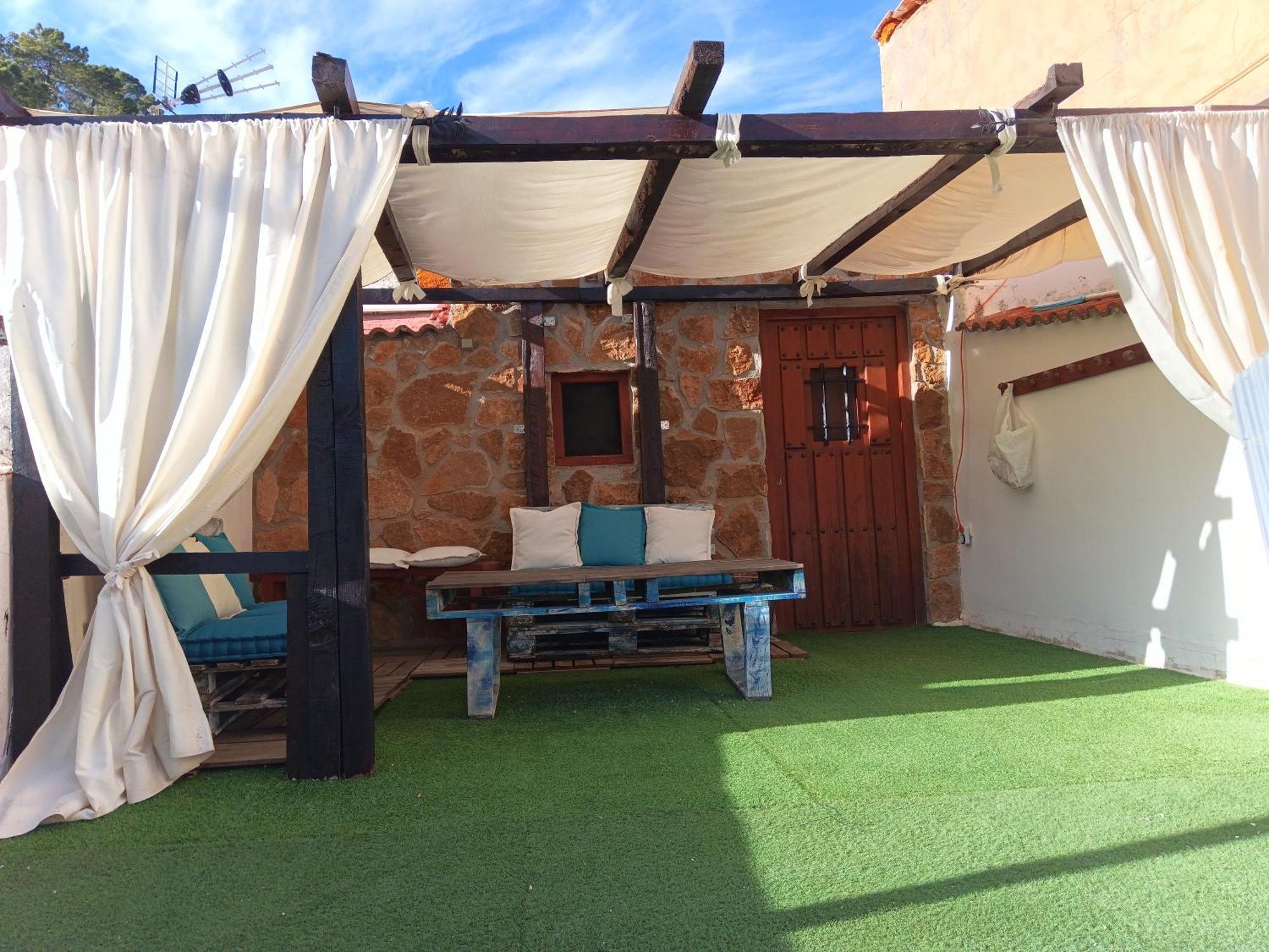 Casa Rural La Piedra Del Cambron Villaverde De Guadalimar Esterno foto