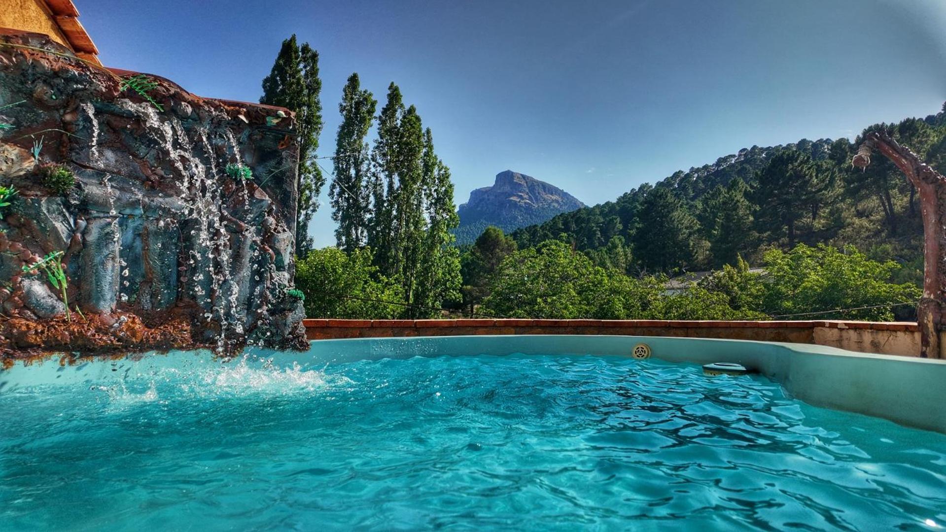 Casa Rural La Piedra Del Cambron Villaverde De Guadalimar Esterno foto