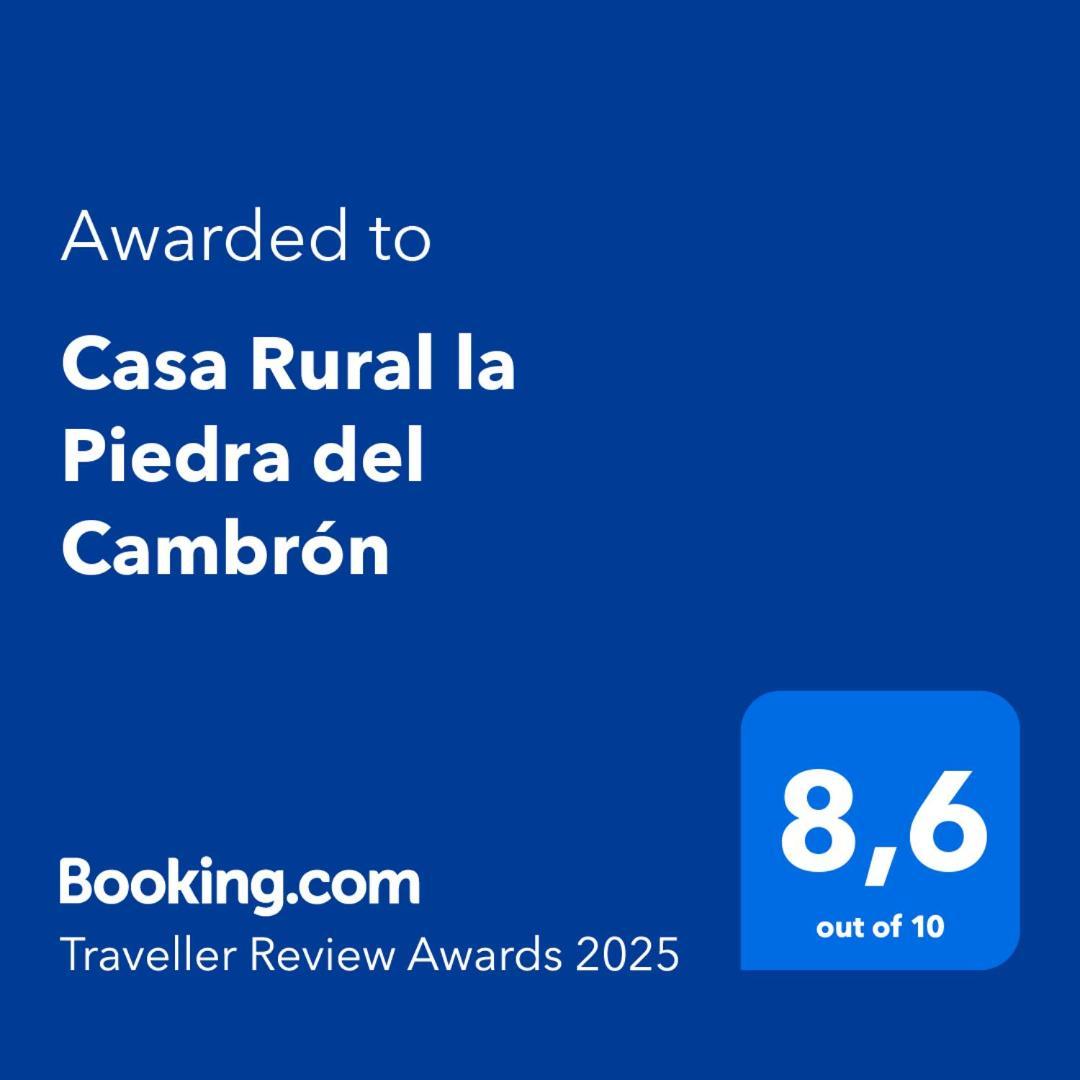Casa Rural La Piedra Del Cambron Villaverde De Guadalimar Esterno foto